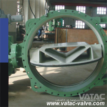 Vatac Cast Válvula Borboleta Excêntrica Duplo em Aço Fabricante